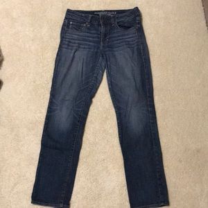 Super stretch straight leg jeans